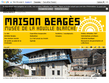 Tablet Screenshot of musee-houille-blanche.fr